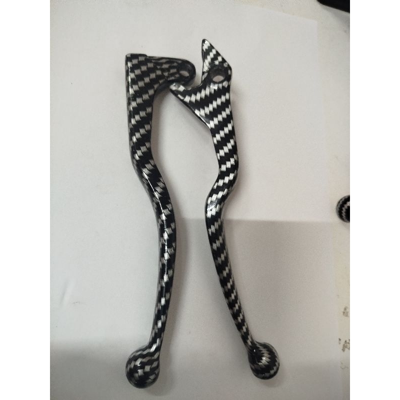 Manete Longo Esportivo Fibra de Carbono CG 125/150/160 Bros YBR yes Disco/Tambor
