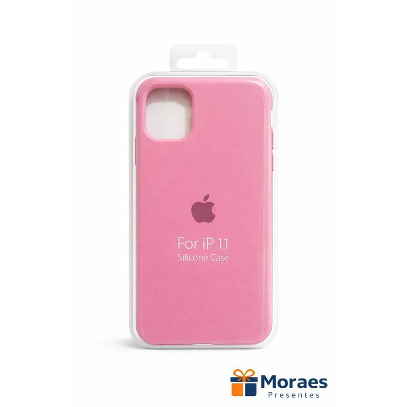 Capa de silicone para iPhone 11, macia, resistente e com encaixe perfeito. Proteção e estilo para o dia a dia 📱✨