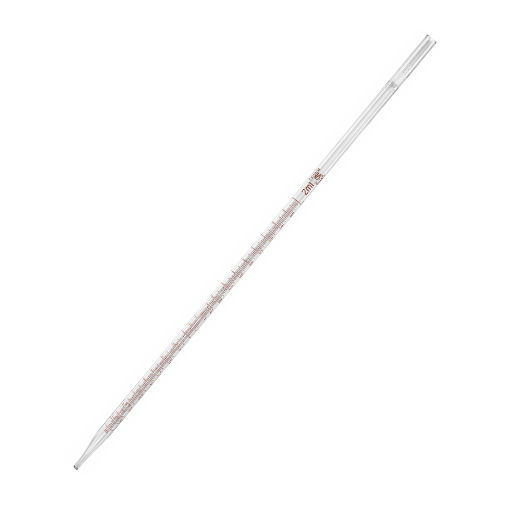 Pipeta Graduada Sorológica De Vidro 2 Ml Esg Total - Uniglas