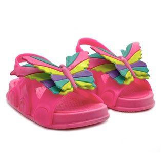 Sandália Infantil Menina Plugt Play Borboleta Leve Confortável Divertida Antiderrapante Anatômica em Oferta na Shopee