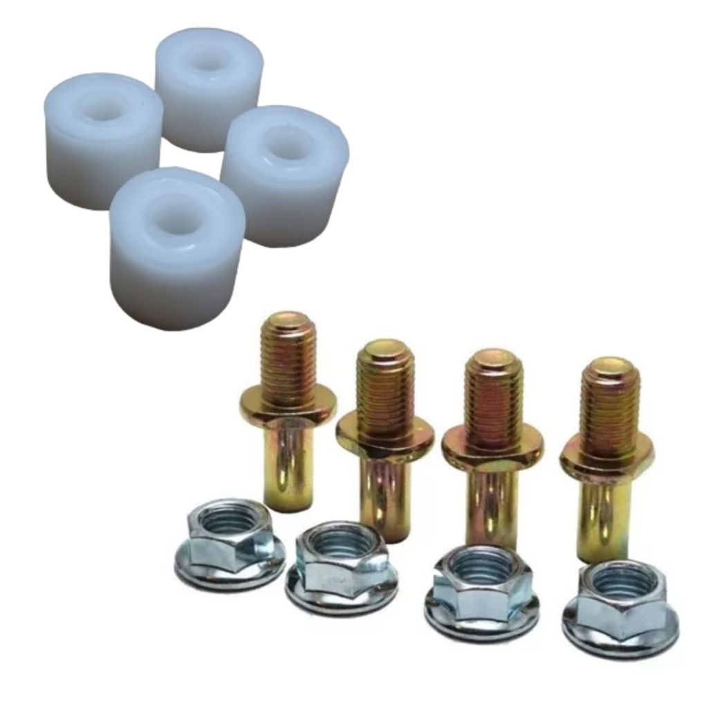 Kit 4 Prisioneiro + Bucha Coroa Cg 125 99 00 Fan 08