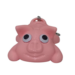 Chaveiro Miniatura Porco Ecológico