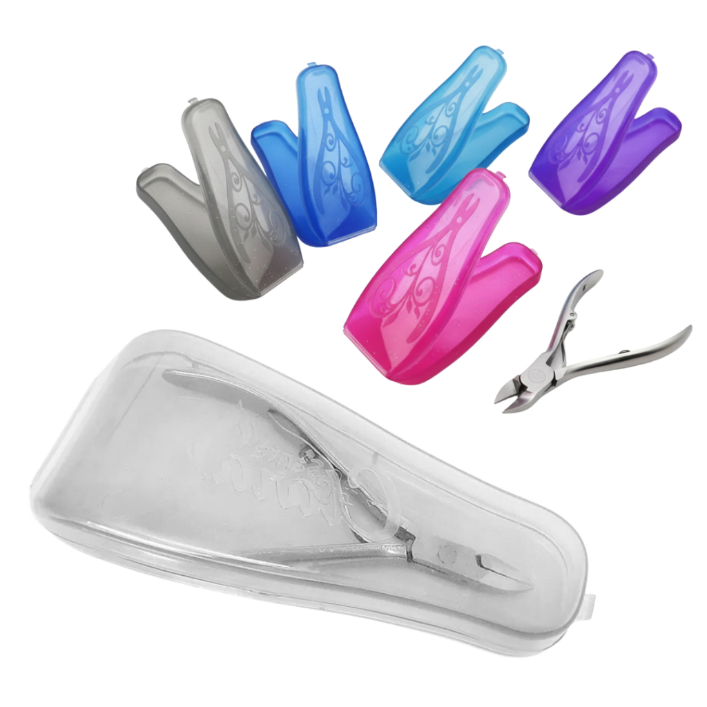 Estojo Porta Alicate de Cutícula Cores Sortidas Proteção e Organização em Oferta na Shopee