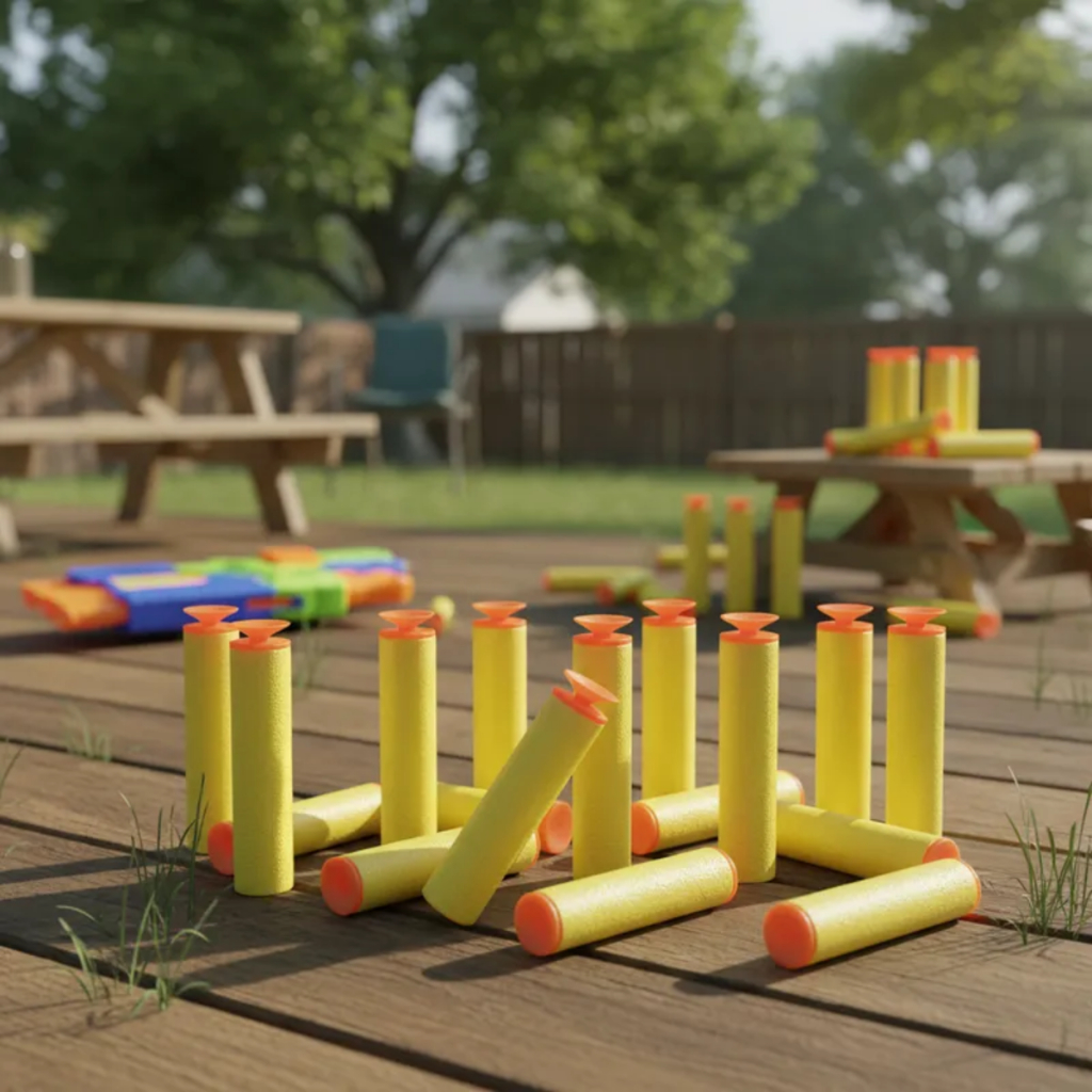 Brinquedo Kit Refil de Dardos com 18 peças Pais e Filhos - 17144