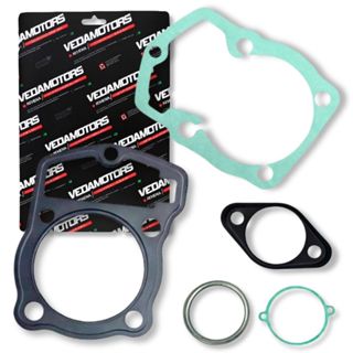 Junta do Cilindro + Junta do Cabeçote Cbx 200 Strada / Nx 200 / Xr 200r em Oferta na Shopee