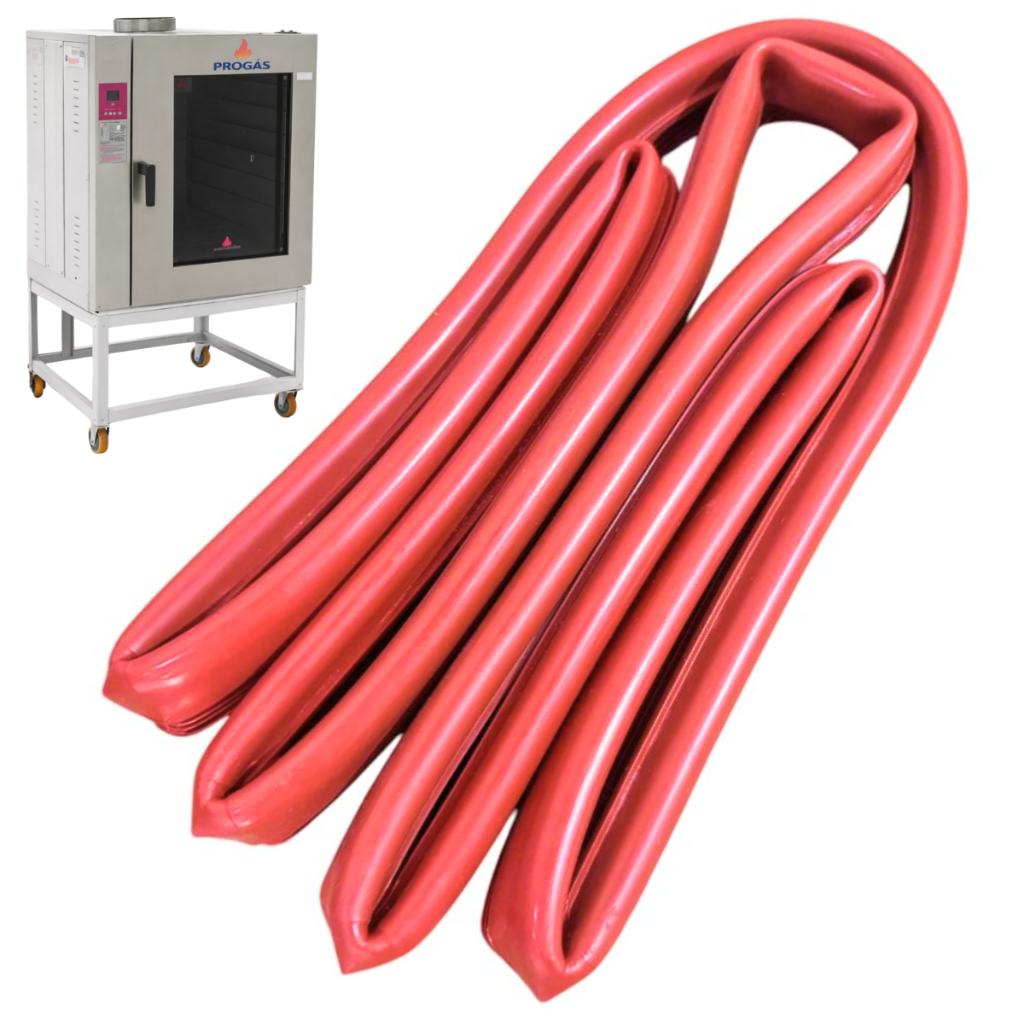 Quadro Borracha Perfil de Vedação Para Forno Industrial Progas 10 Esteiras Prp Style 10000 G2 3418