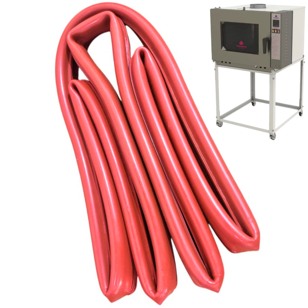 Perfil Borracha Quadro Fechado Encaixe Para Porta Do Forno Progás New Light Prp 5000 5 Esteiras 2266