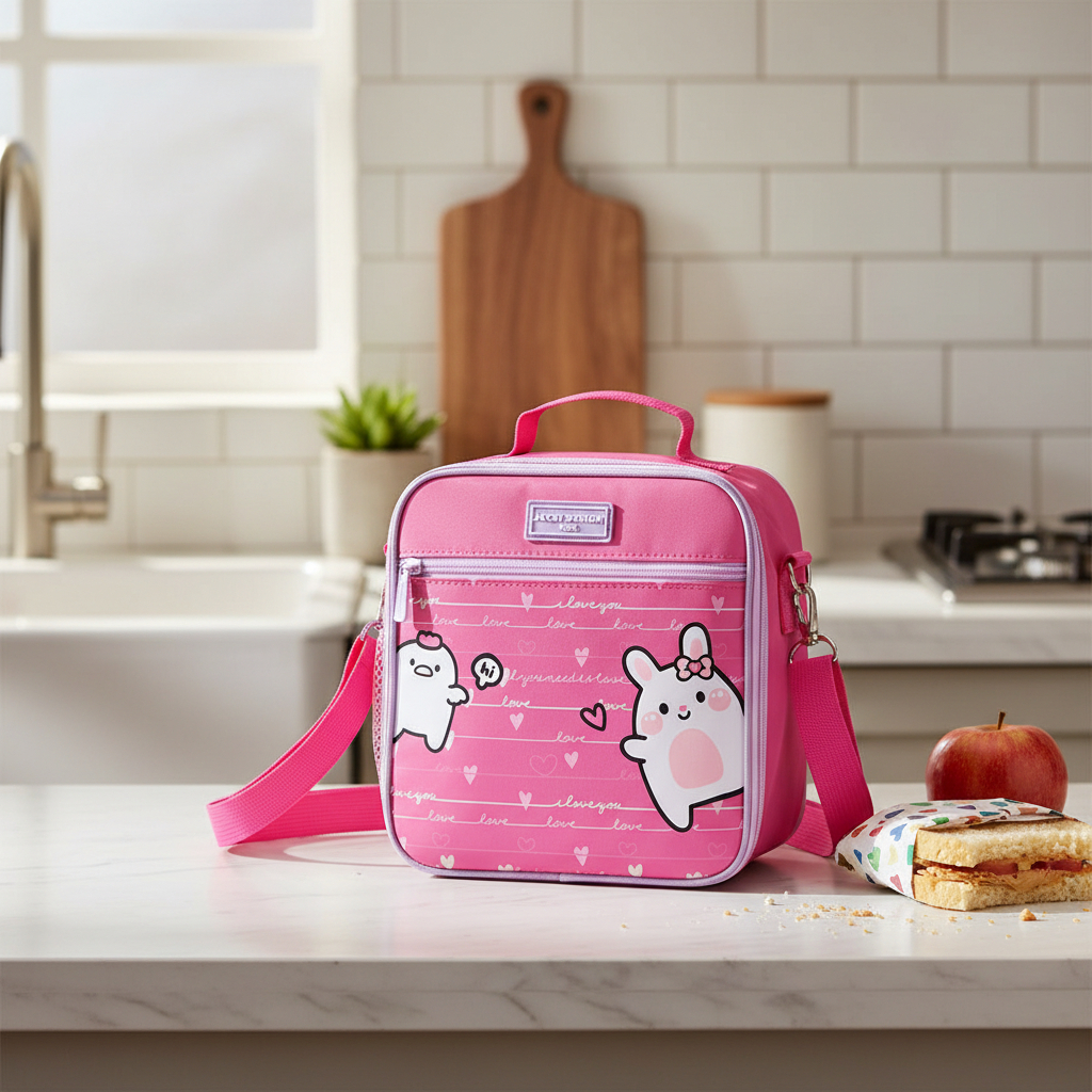 Lancheira Térmica Infantil 4180 ML Amiguinhos Jacki Design em Oferta na Shopee