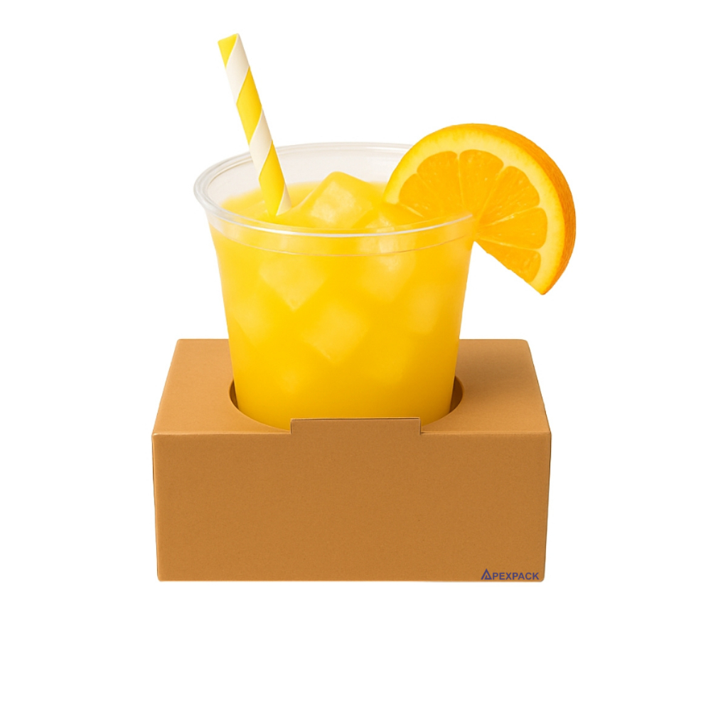 50 Porta Copos De Papelão Para 1 Copo Delivery Descartáveis em Oferta na Shopee