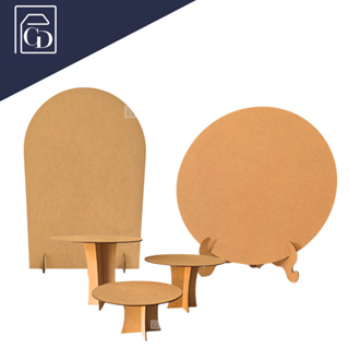 Kit  festa painel de mesa painel 50cm, painel romano 50x28, kit 3 boleiras em Oferta na Shopee