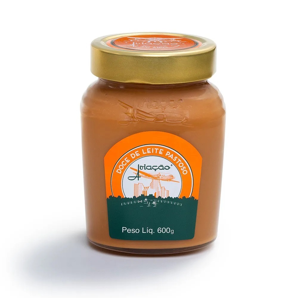 Doce De Leite Pastoso Aviação Vidro 600g em Oferta na Shopee