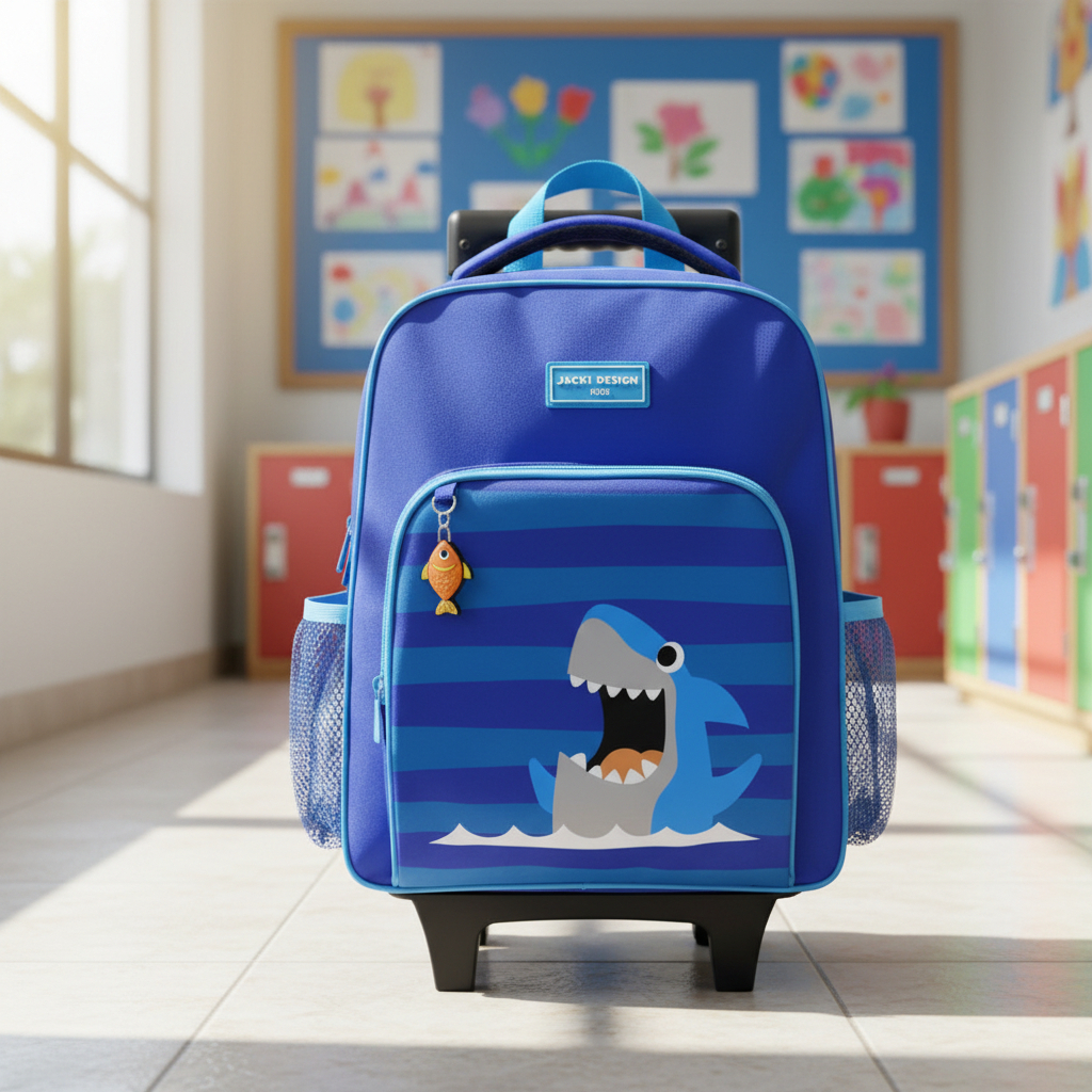 Mochila com Rodinhas - Jacki Design em Oferta na Shopee