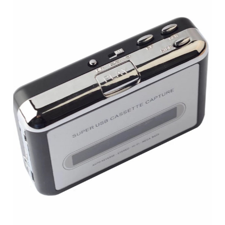 Ezcap Walkman Cassete Música Player Fita Para Pc Mp3 Converte fita cassete para digital via usb completa pronta entreg