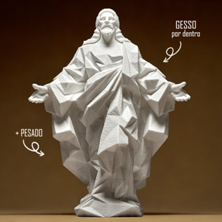 Imagem do Senhor Jesus Cristo em Escultura Decorativa Estátua para Sala Igreja Altar Capela Oração em Oferta na Shopee