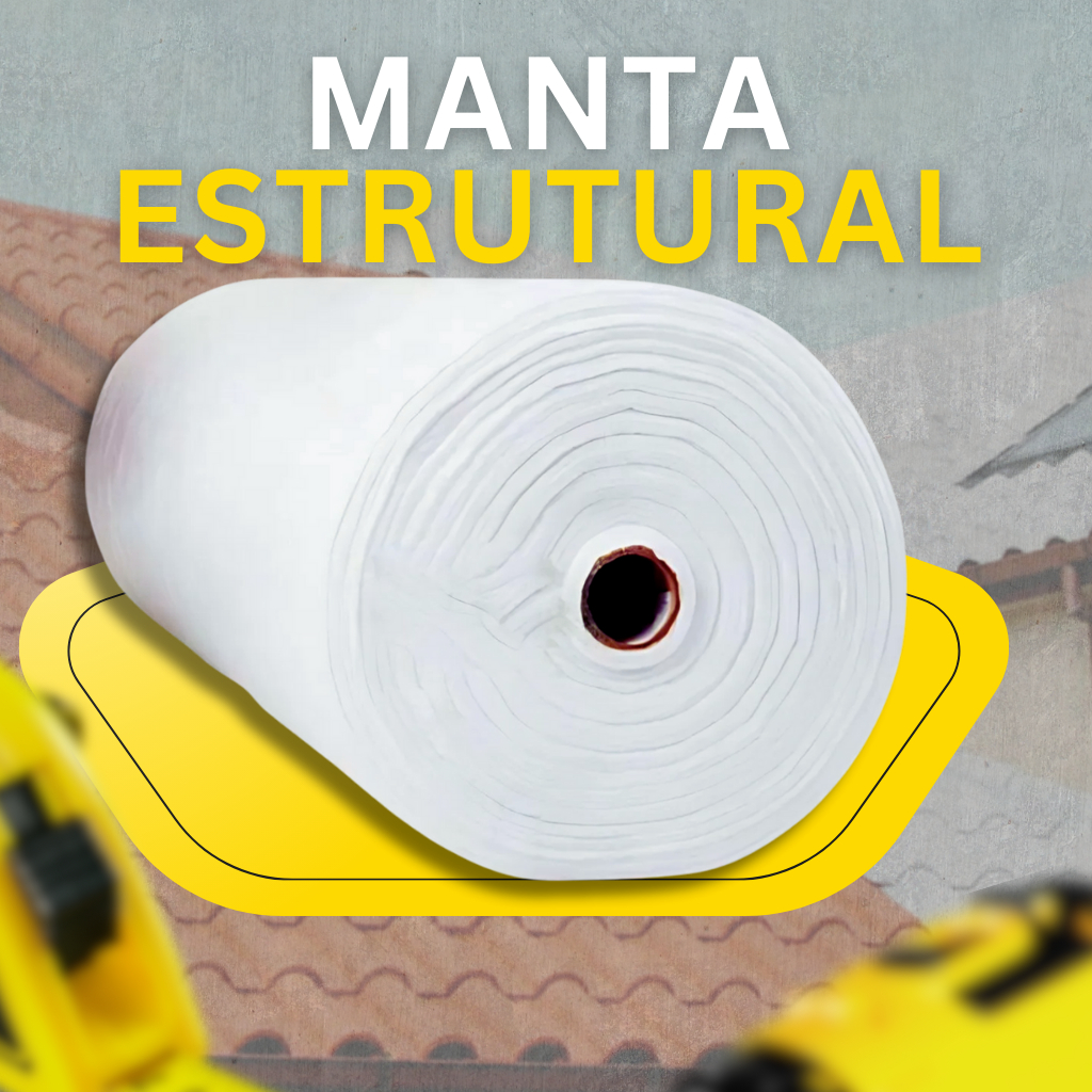 Manta  Estrutural - Impermeabilizante Para Laje, Telhado e Parede Contra Infiltração em Oferta na Shopee