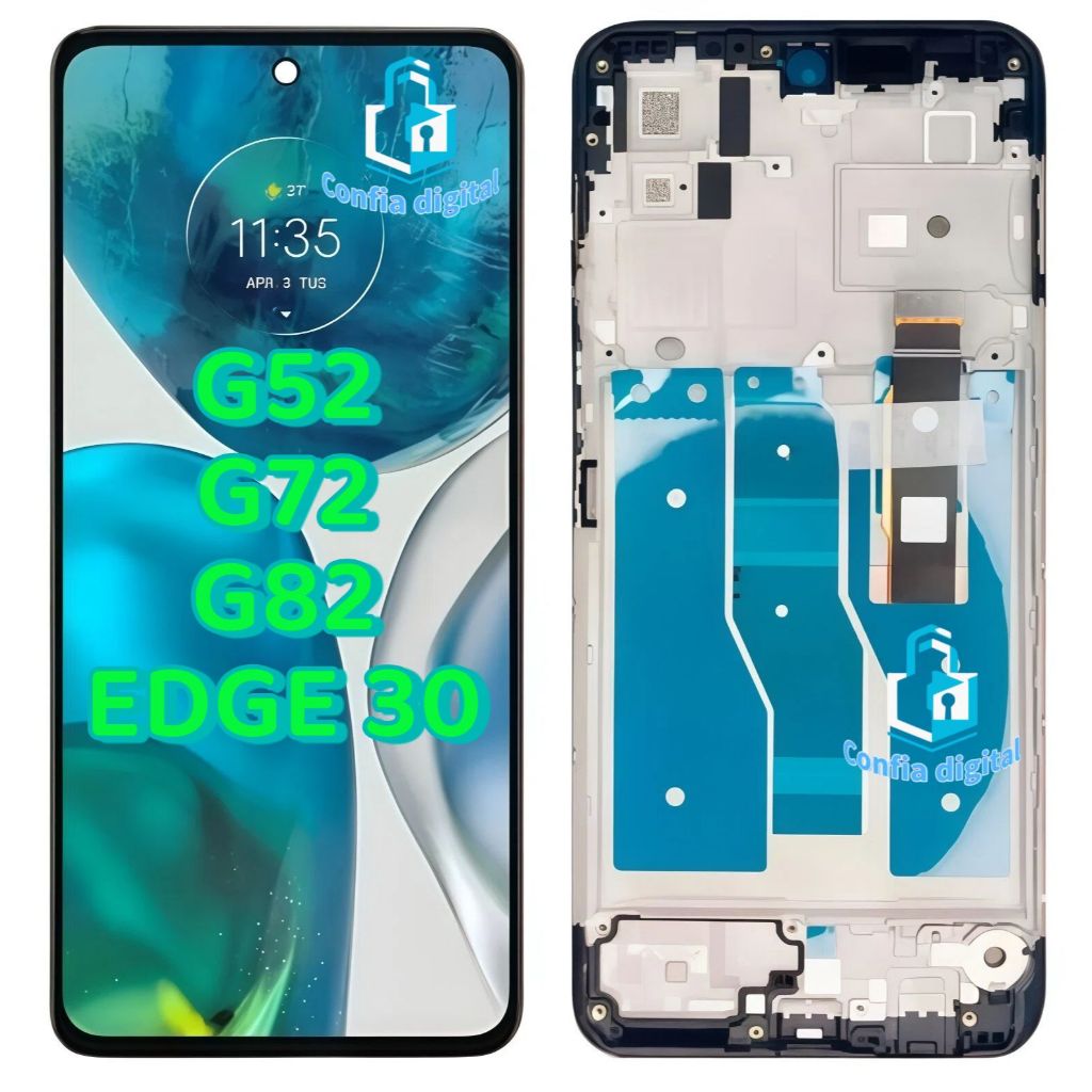 Tela Display Frontal Touch Moto G52 / G82 / Edge 30 / G72  XT2221 / XT2225 / XT2203 Premium Envio Imediato em Oferta na Shopee