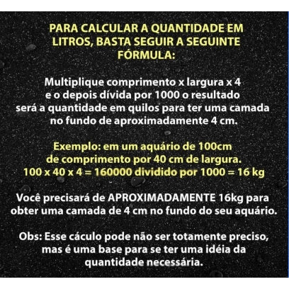Substrato Basalto Preto nº 1 fracionado para aquário — imagem 2 de 2