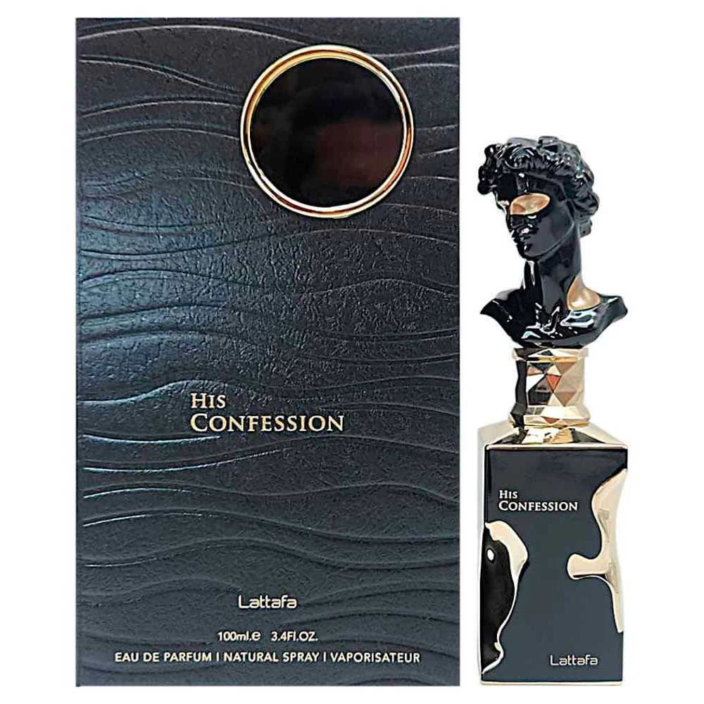 Perfume  His Confession  Masculina Perfume Eau de Parfum 100ml  Original Perfumado duradouro