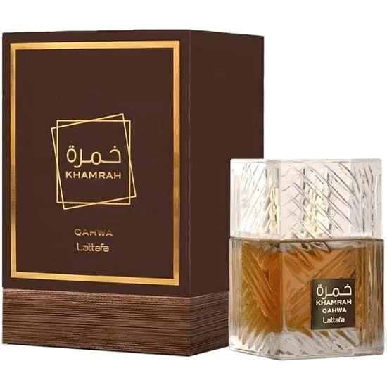 Perfume Lattafa Khamrah Qahwa 100ml Feminino Perfume  Eau De Parfum Original Árabe Perfume