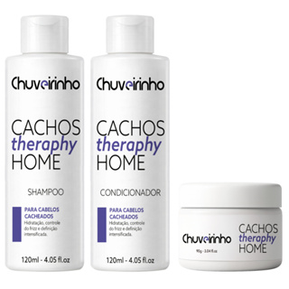 Kit Cachos Perfeitos 3 em 1 Chuveirinho – Hidratação, Controle de Frizz e Definição dos Cachos!! em Oferta na Shopee