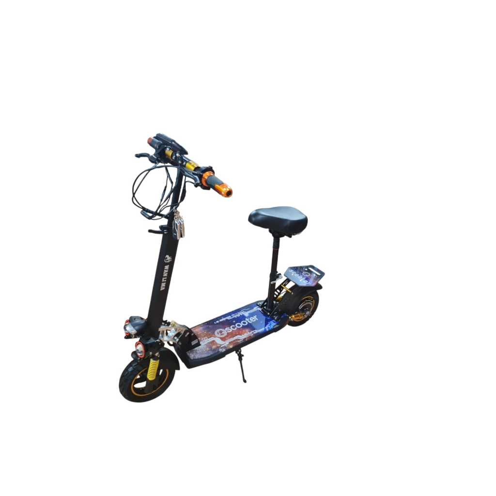 Patinete Scooter Elétrico Dobrável 500w Bateria 26a Ate 40km