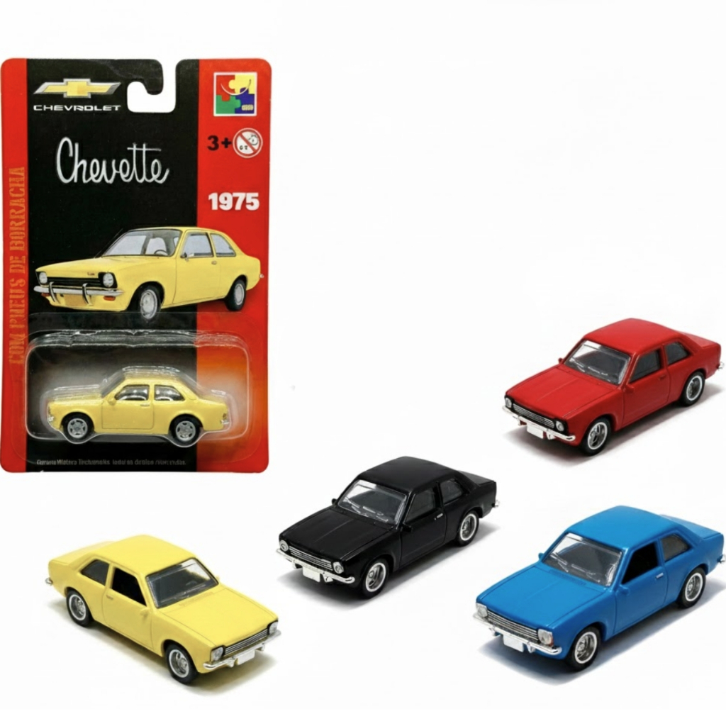 Miniatura 1:64 - 1975 Chevette - Pneu De Borracha Cks em Oferta na Shopee