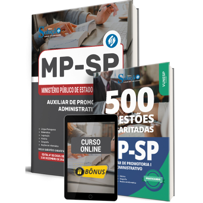 Combo MP-SP 2026 - Auxiliar de Promotoria I - Administração em Oferta na Shopee