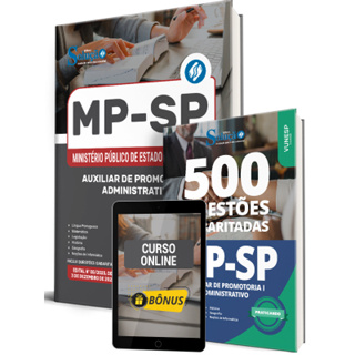 Combo MP-SP 2026 - Auxiliar de Promotoria I - Administração em Oferta na Shopee