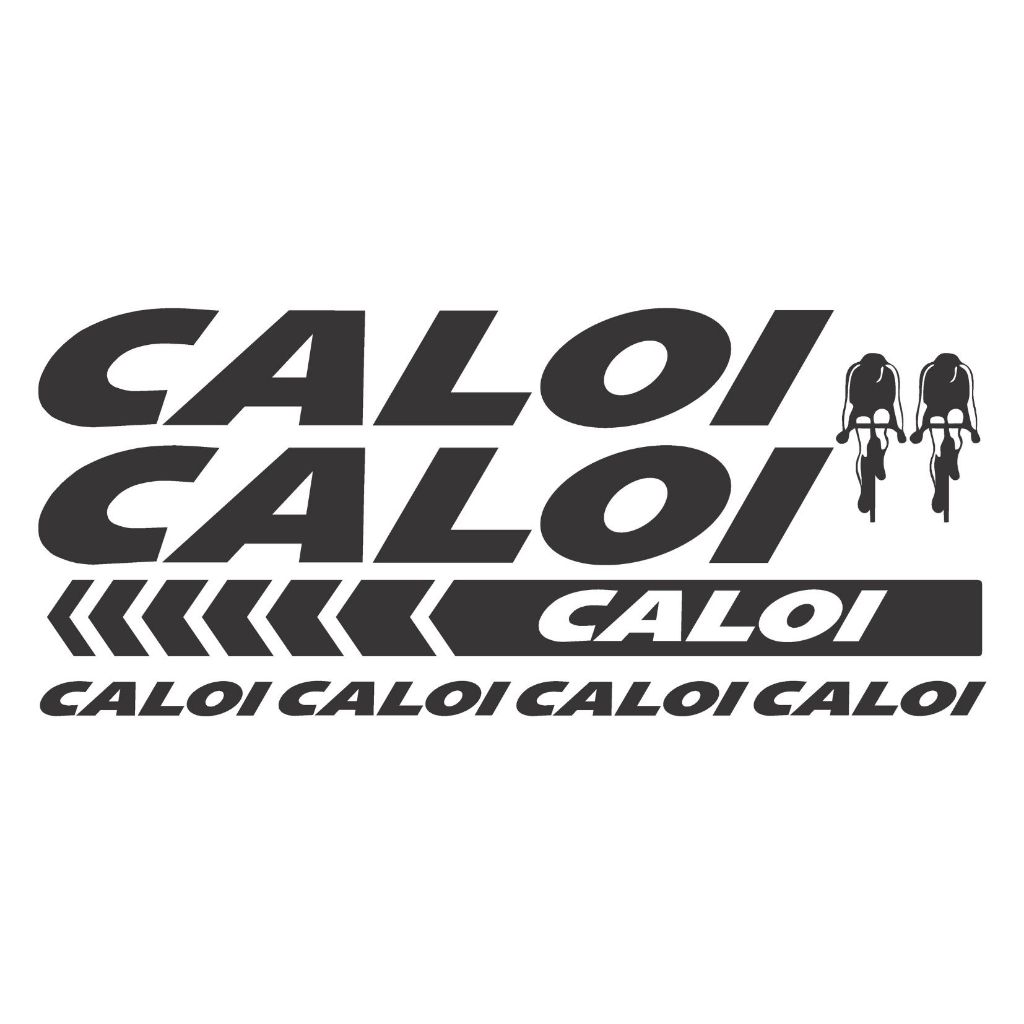 Adesivo de Quadro Caloi Bicicleta Mountain Bike Plotter Várias Cores