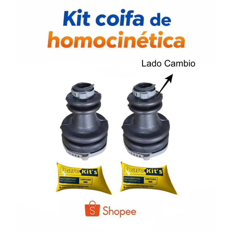 Par Kit Coifa Trizeta Lado Cambio Fiesta Strett Ka Fiesta em Oferta na Shopee