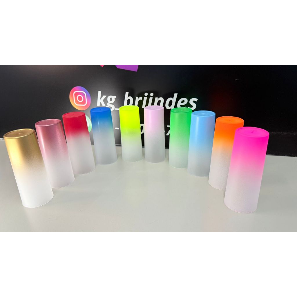 COPO LONG DRINK DEGRADE - 10 UNIDADES em Oferta na Shopee