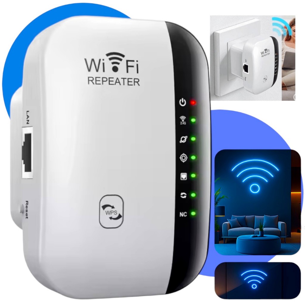 Repetidor Sinal Amplificador Multiplicador De Sinal Wifi Wifi 2.4ghz Alta Velocidade Longa Distancia Alta Qualidade
