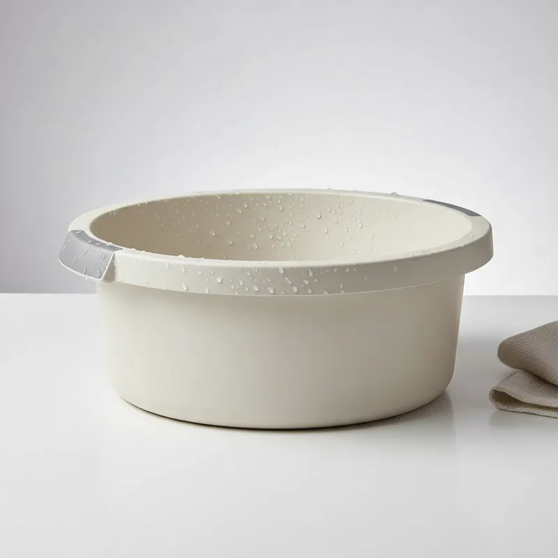 Bacia Graduada Multiuso Flow 5L Organizar Roupas Limpeza Lavanderia Premium Casa Cozinha Ou - Cores