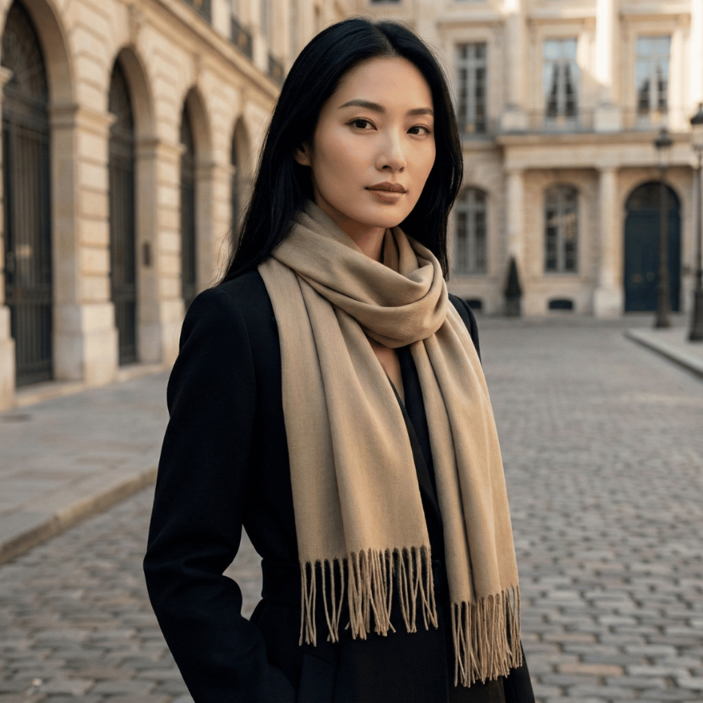 Cachecol Echarpe Xale Feminino para Verão Inverno Leve em Poliéster Elegante Moda Luxo Estiloso