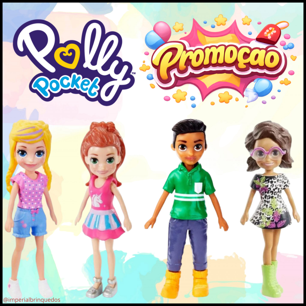 Boneca Polly Pocket Original Mattel FWY19 em Oferta na Shopee