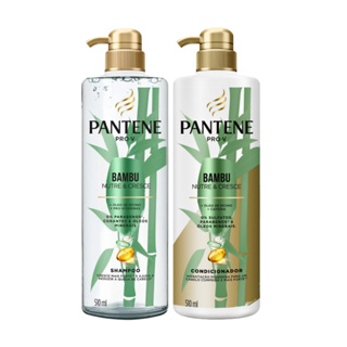 Shampoo e Condicionador Pro-V Pantene Bambu Nutre & Cresce 510mL em Oferta na Shopee