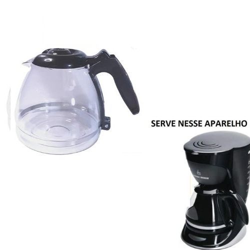 JARRA PARA CAFETEIRA B & D DCM 2000 - TAMPA PRETA