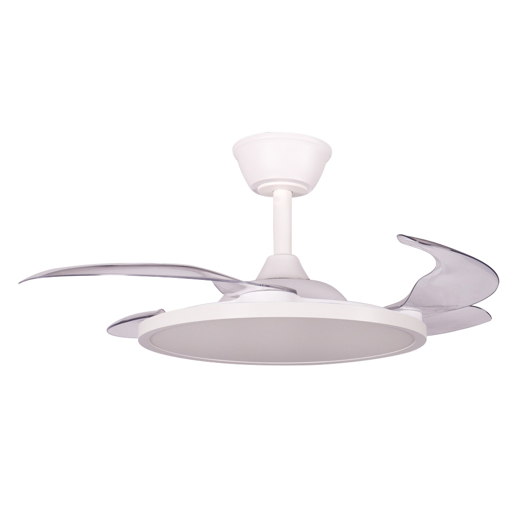 Ventilador de Teto Aliseu Retrátil Cosmos 36 - Branco - Com Controle Remoto - Bivolt