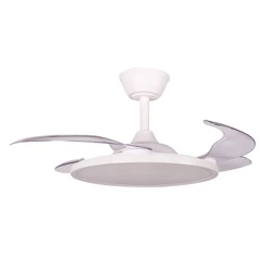 Ventilador de Teto Aliseu Retrátil Cosmos 36 - Branco - Com Controle Remoto - Bivolt