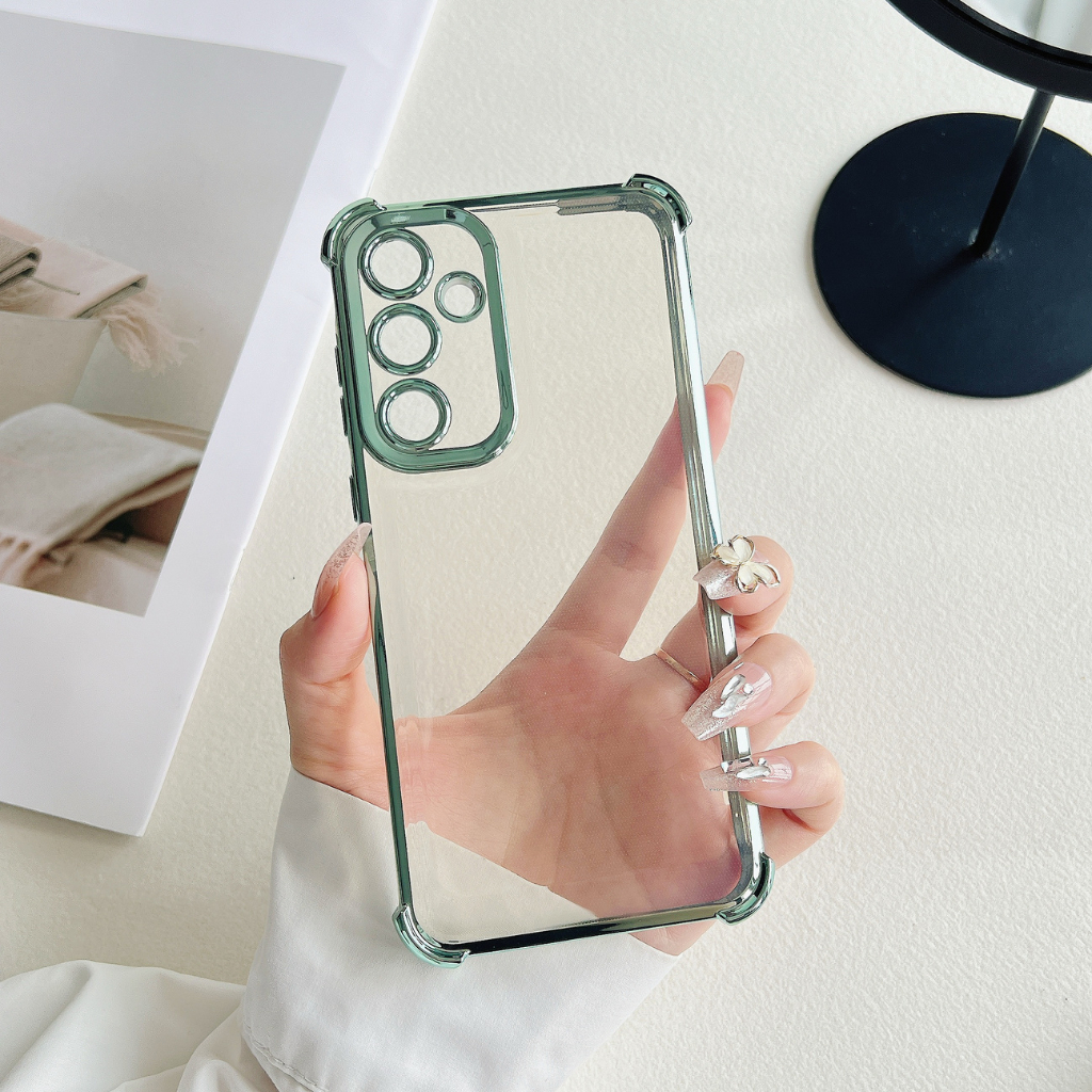Capinha Samsung A20 A30 A21S A32 A52 A72 A13 A23 A33 A53 A73 Transparente Anti-Impacto Colorida