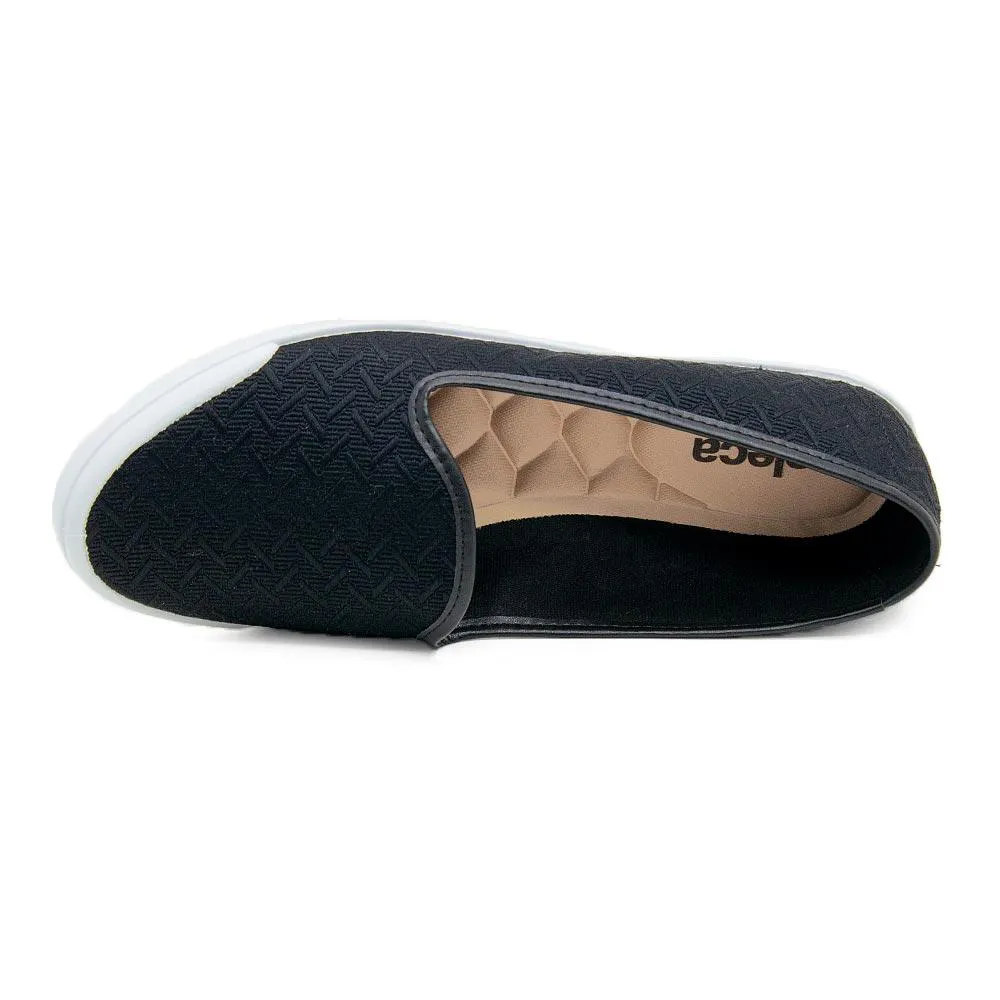 Sapatilha Slipper Tresse Moleca Feminina 5109.712 Preta