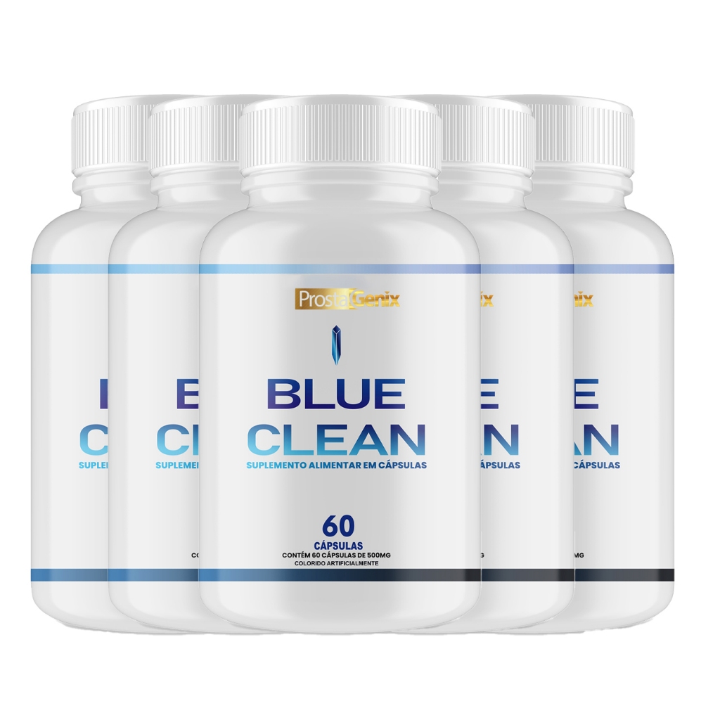 5x Blue Clean 60 Cápsulas Original - Loja Oficial | Envio Imediato