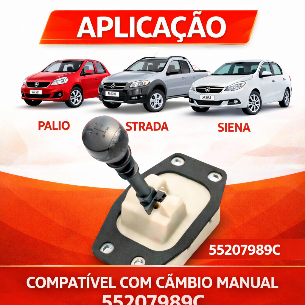 Alavanca De Câmbio Completa Palio Siena Strada em Oferta na Shopee