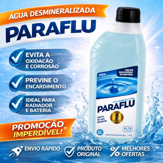 Água Desmineralizada Para Radiador e Bateria Paraflu 3031 em Oferta na Shopee