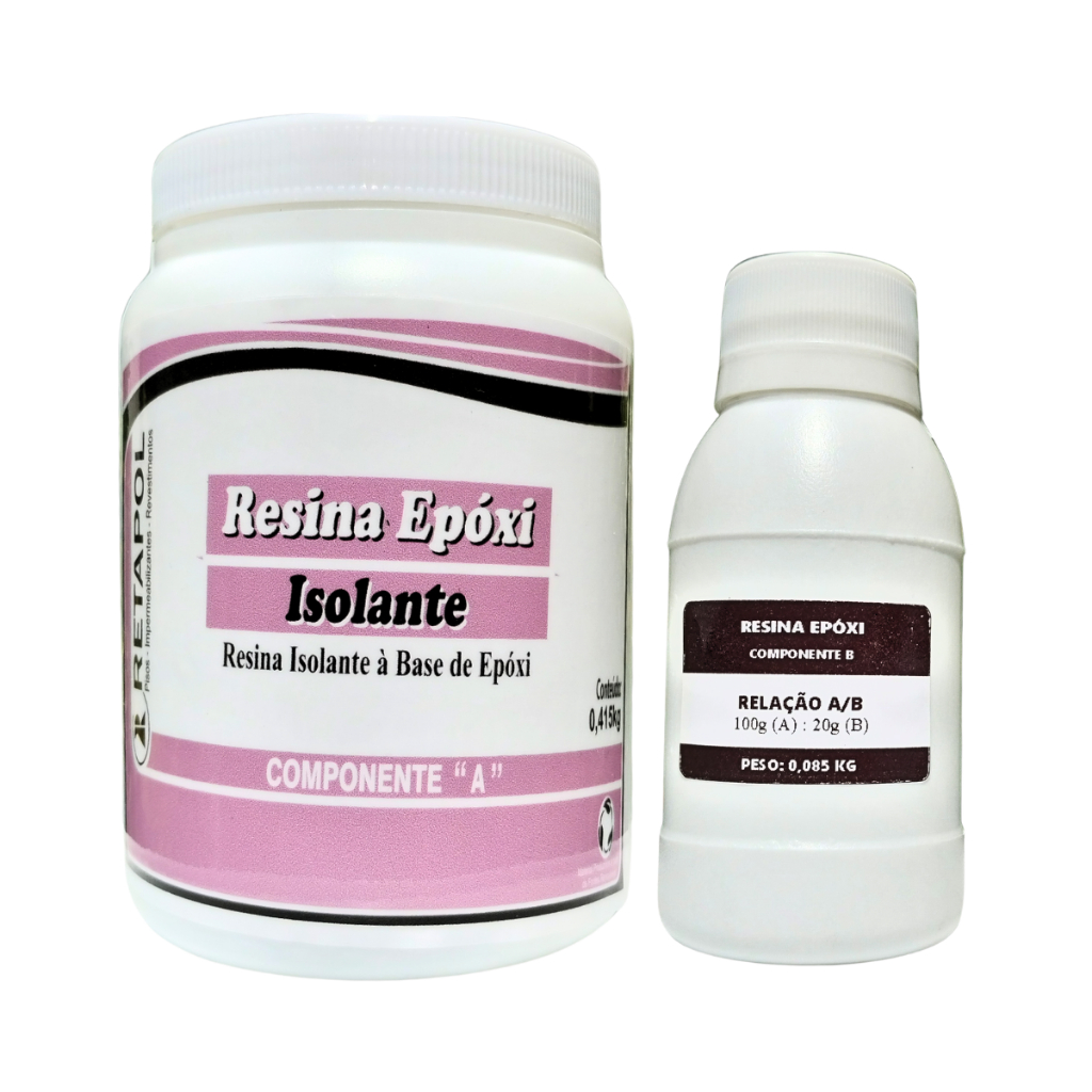 Resina Epóxi Isolante Original Circuitos Muflas Condensadores 500g