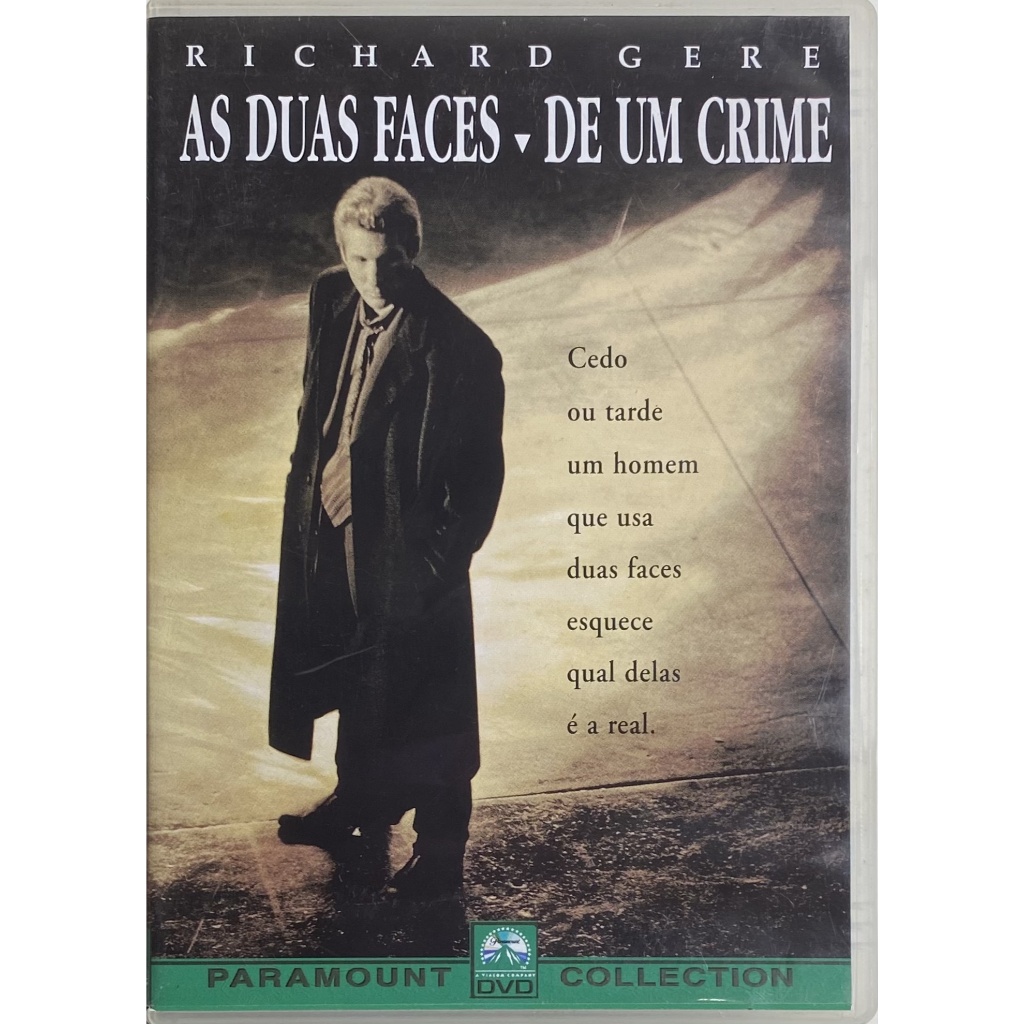 As Duas Faces De Um Crime - Richard Gere - DVD Original