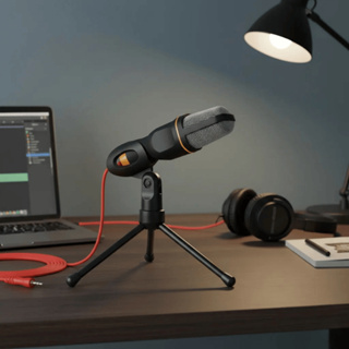 Microfone Condensador Profissional USB P2 com Tripé Estúdio PC Streaming em Oferta na Shopee
