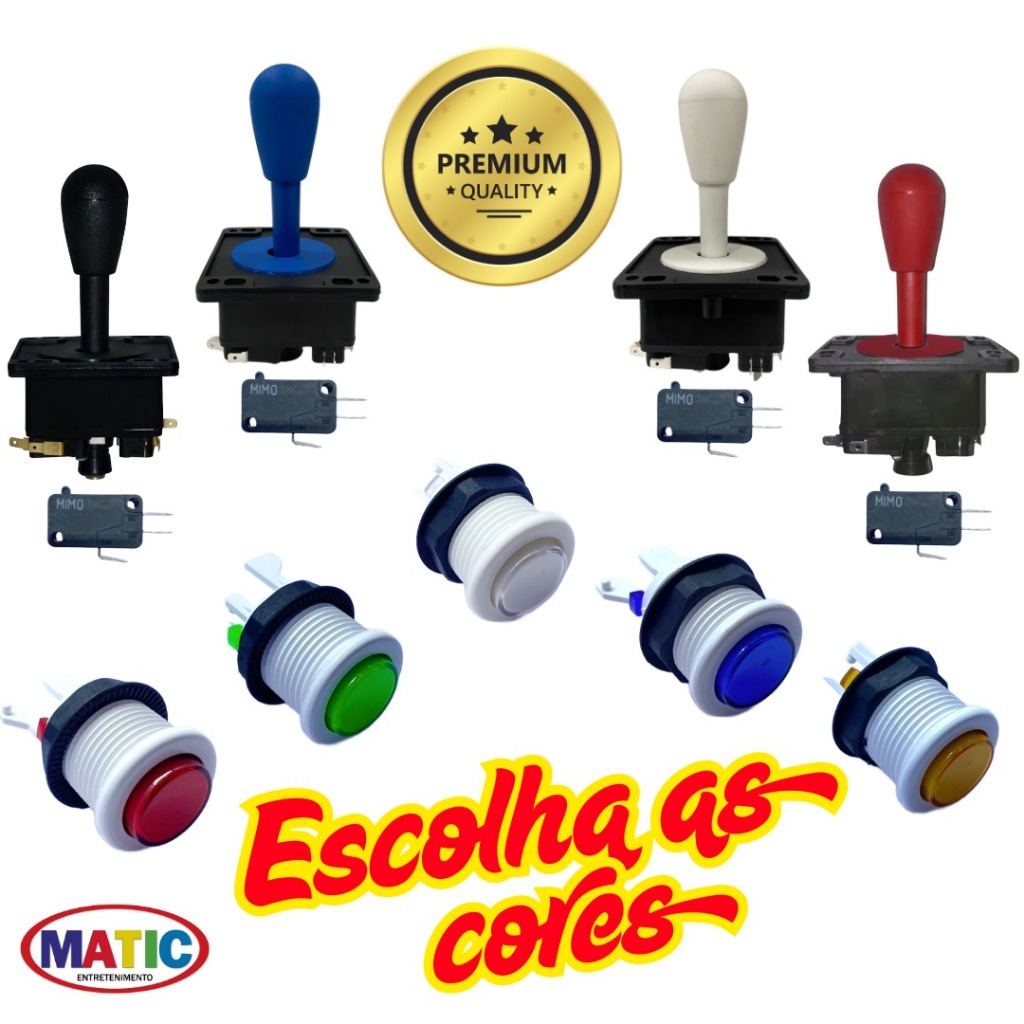 Botão Joystick Arcade: Onde Comprar | BuscaProdutos