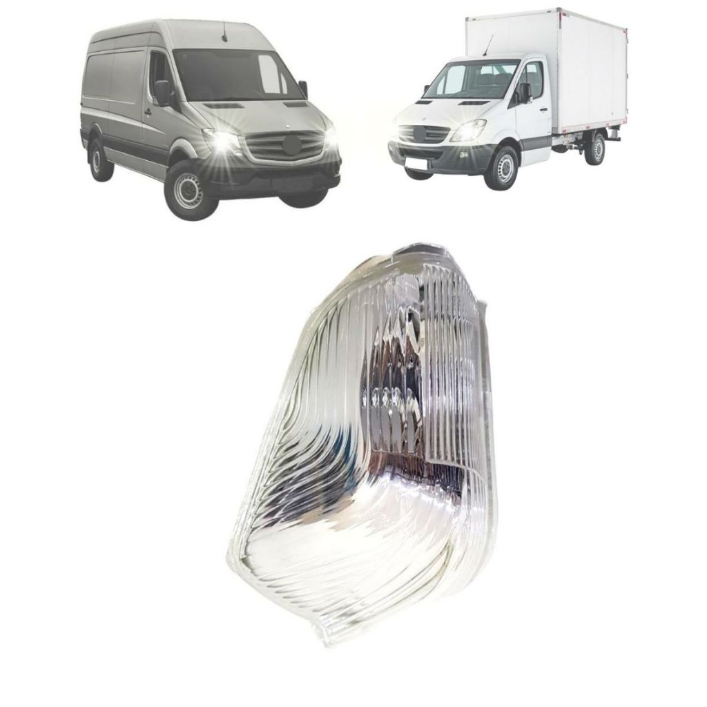 Pisca Seta Retrovisor para Sprinter 2013 a 2019 Todas 2020 em diante Chassis