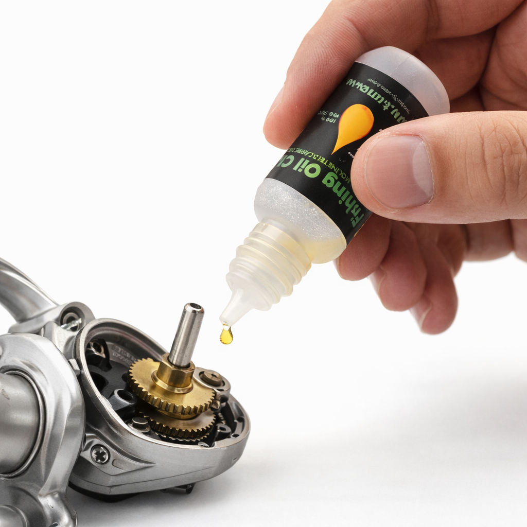 Óleo Lubrificante Para uso Rolamento Carretilhas E Molinetes de pesca  30ml em Oferta na Shopee